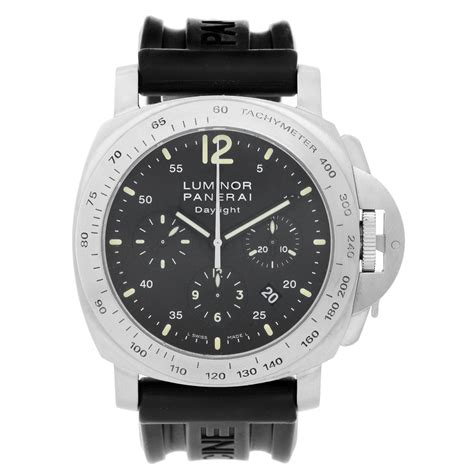 Panerai Luminor Daylight Chronograph Men's Stainless Steel 